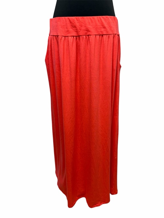 Maurices Dresses & Skirts - Maurices XL Coral Knit Maxi Skirt Stretch Casual Lounge Summer